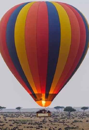 HOT AIR BALLOON SAFARI IN KENYA
